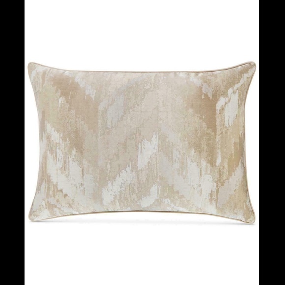 NEW Hotel Collection Distress Chevron Pillow Sham - Picture 2 of 11